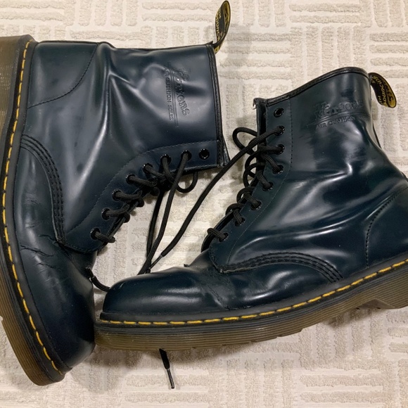 Dr. “Doc” Martens Smooth Leather Lace Up Boots - Picture 3 of 10